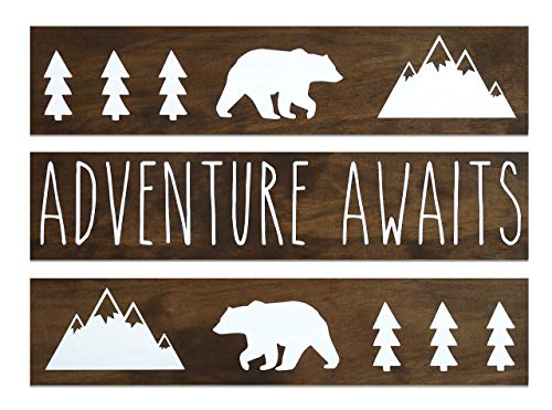 Algopix Similar Product 7 - Adventure Awaits Nursery Decor Boy