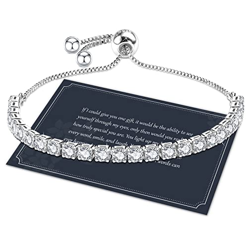 Algopix Similar Product 8 - Sterling Silver Bracelet Adjustable