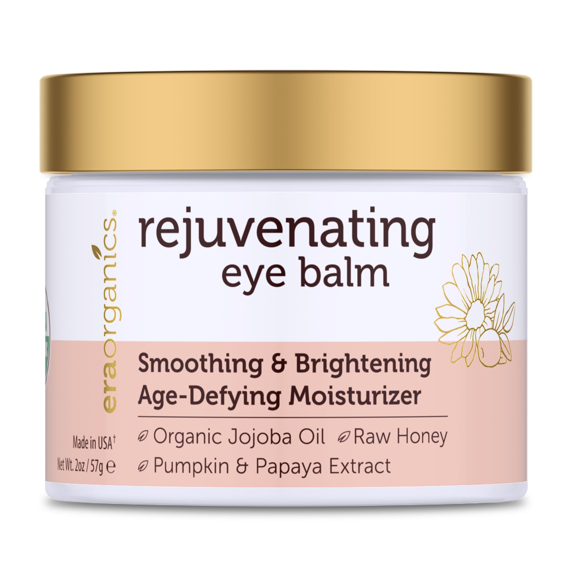 Algopix Similar Product 12 - USDA Organic Eye Moisturizer Cream 