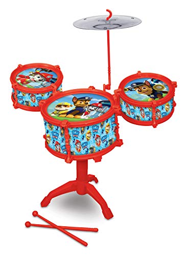 Algopix Similar Product 1 - What Kids Want Paw Patrol Drum Kit Set