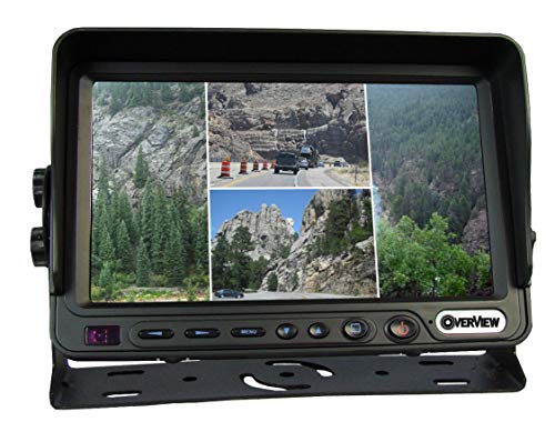 Algopix Similar Product 5 - OverView 7in Quad Monitor Kit LCD