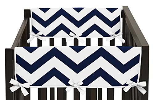 Algopix Similar Product 3 - Sweet Jojo Designs Navy and White