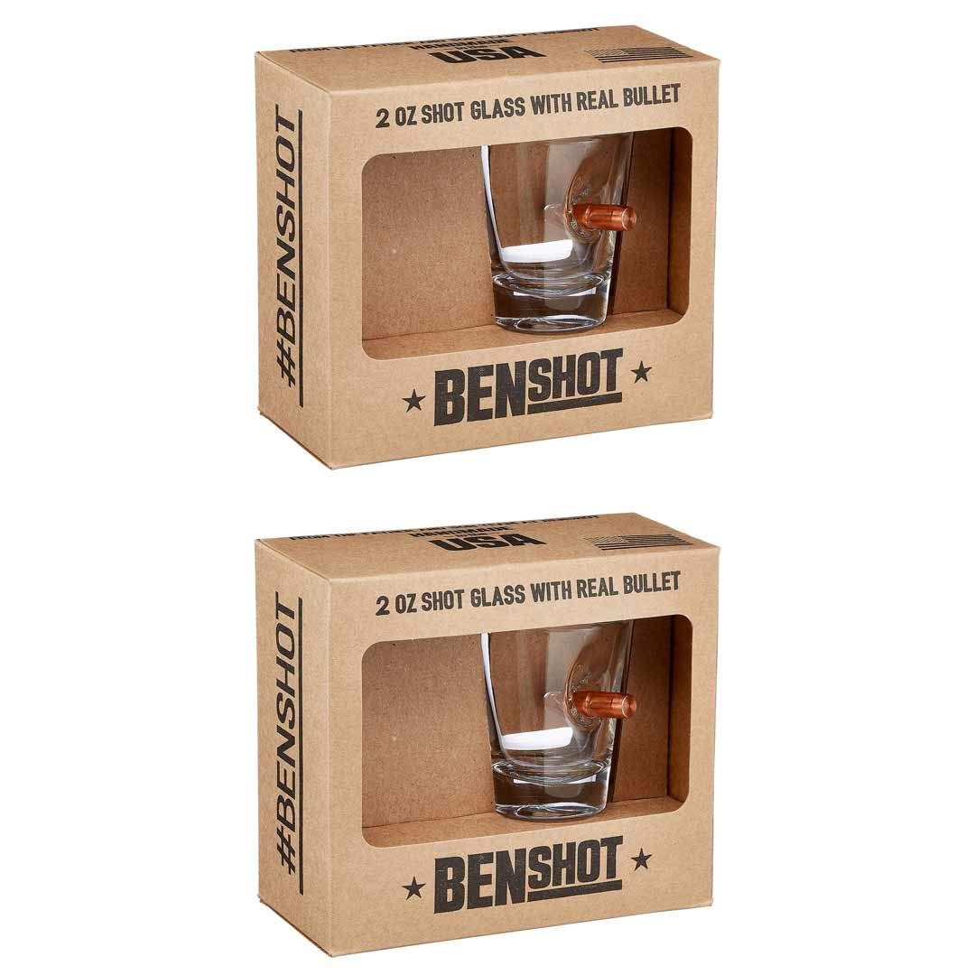 Algopix Similar Product 8 - BenShot Shot Glass with Real 308