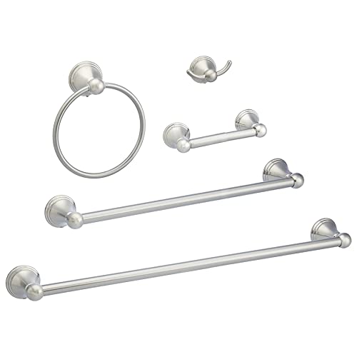 Algopix Similar Product 12 - Amazon Basics 5 Piece Satin Nickel