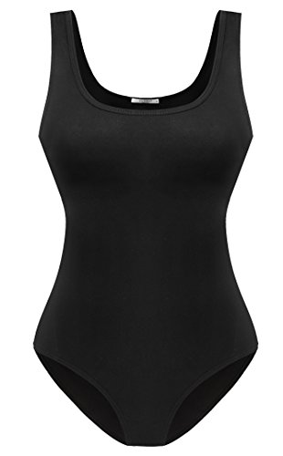 Algopix Similar Product 10 - SUNRO Womens Sexy Scoop Neck Bodysuits