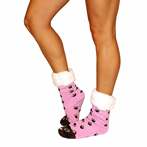 Algopix Similar Product 13 - The Woolly Sock Co Slipper Socks for
