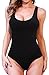 Algopix Similar Product 19 - SUNRO Womens Scoop Neck Top Bodysuit