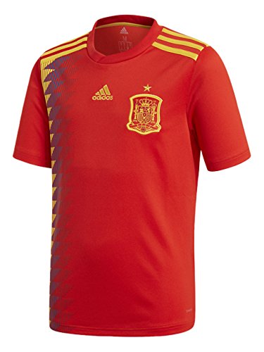 Algopix Similar Product 1 - adidas Spain Home Kids Jersey 20182019
