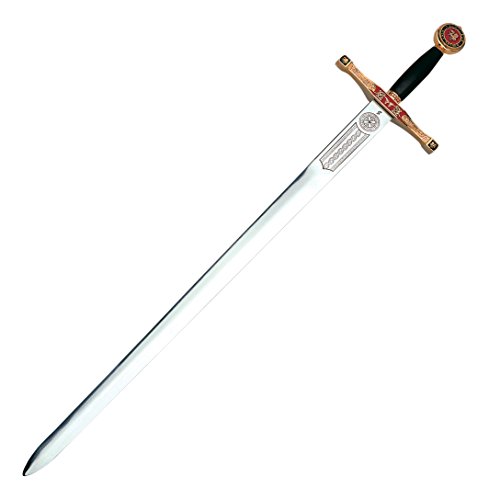Algopix Similar Product 12 - Gladius Excalibur Sword with Red  Gold