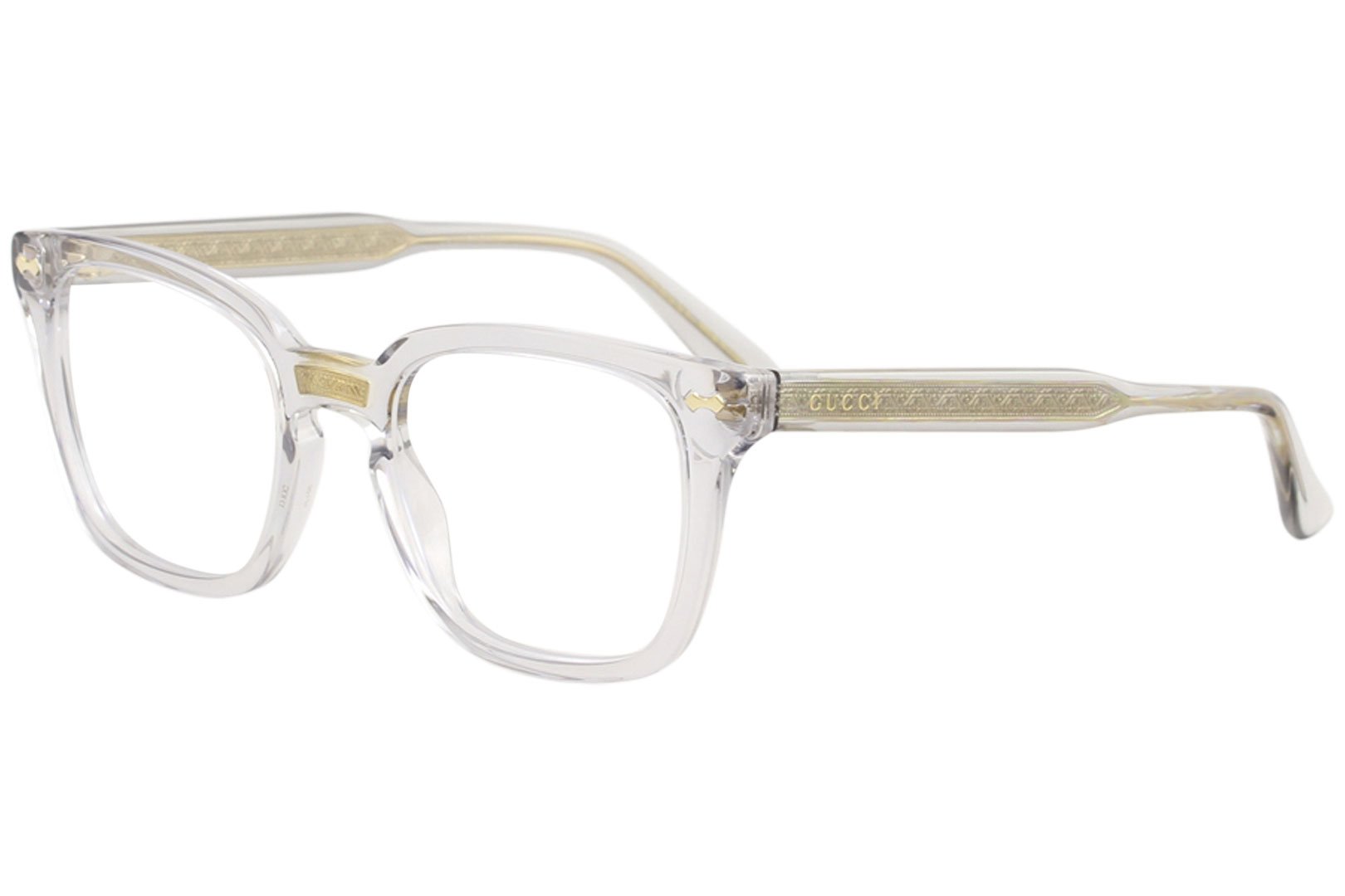 Algopix Similar Product 11 - Gucci Rectangular Eyeglasses GG0184O