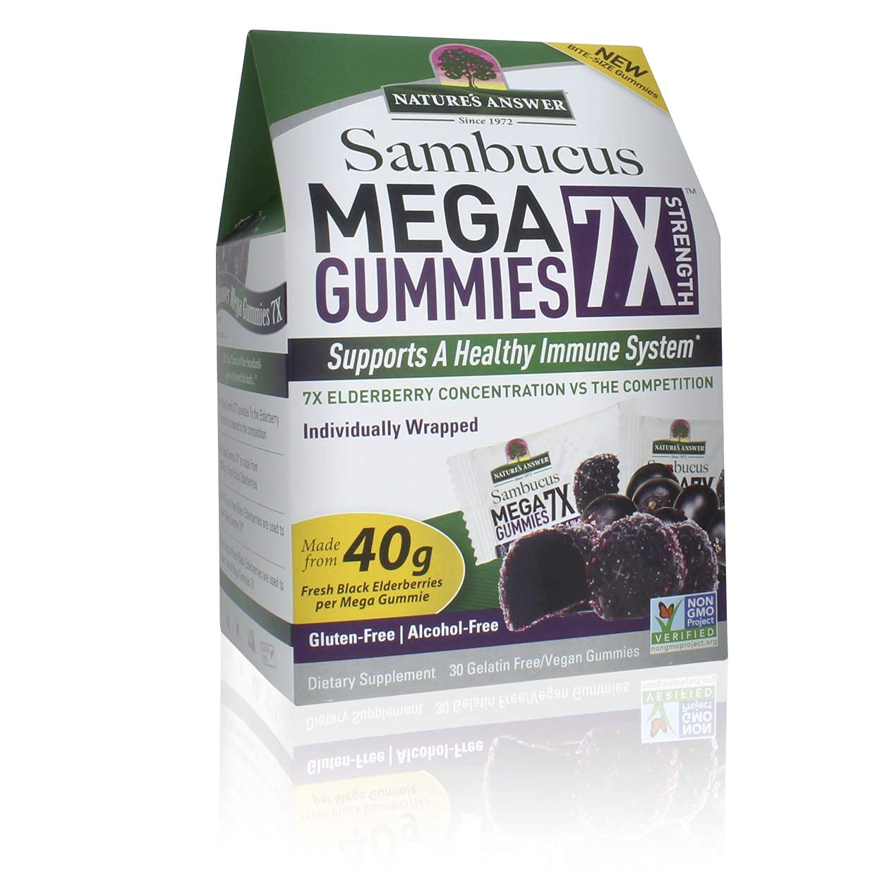 Algopix Similar Product 11 - NatureS Answer Sambucus Mega Gummies