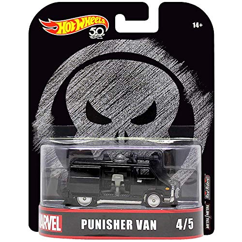Algopix Similar Product 1 - Hot Wheels Punisher Van, 1:64 Scale