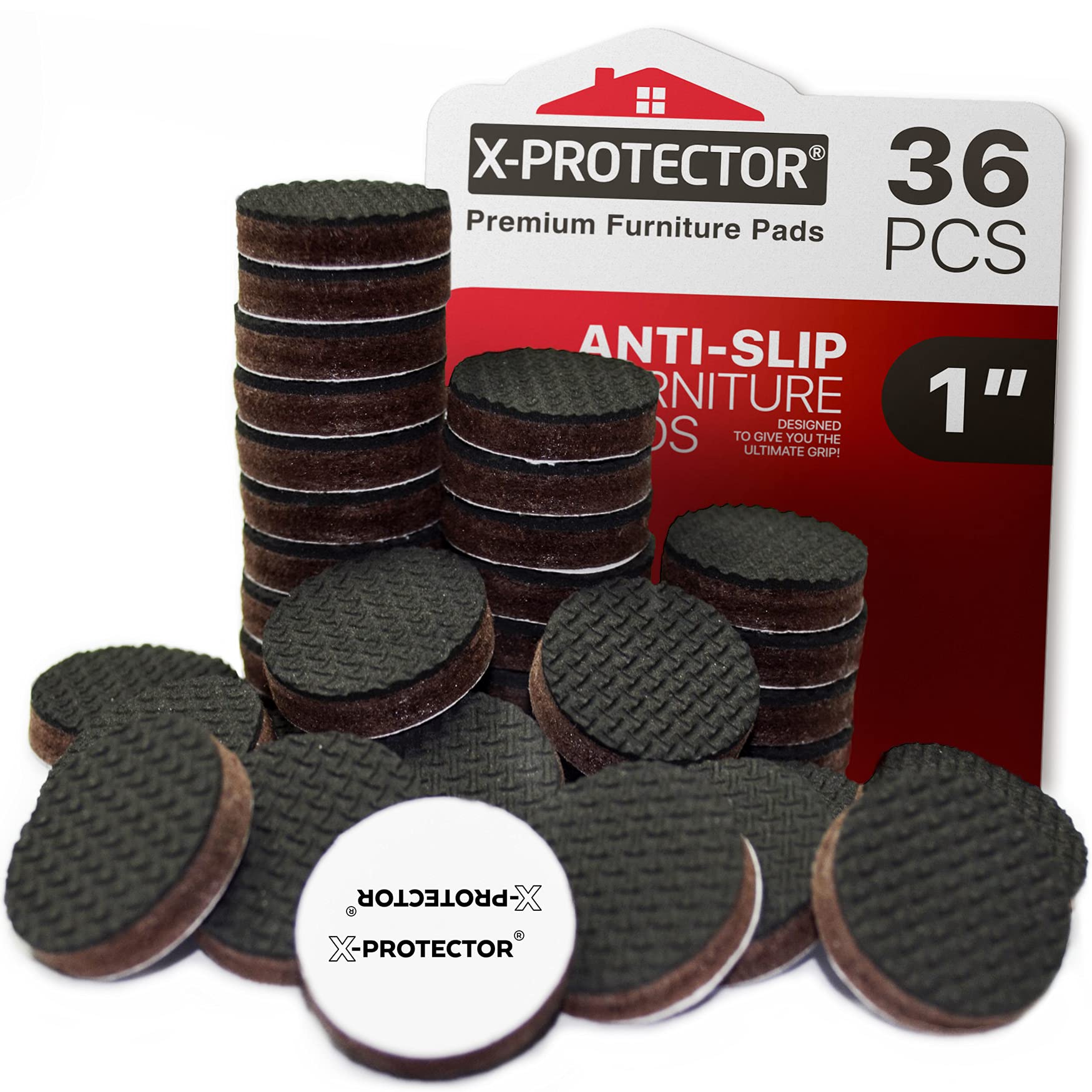 Algopix Similar Product 5 - Non Slip Furniture Pads 36 pcs 1