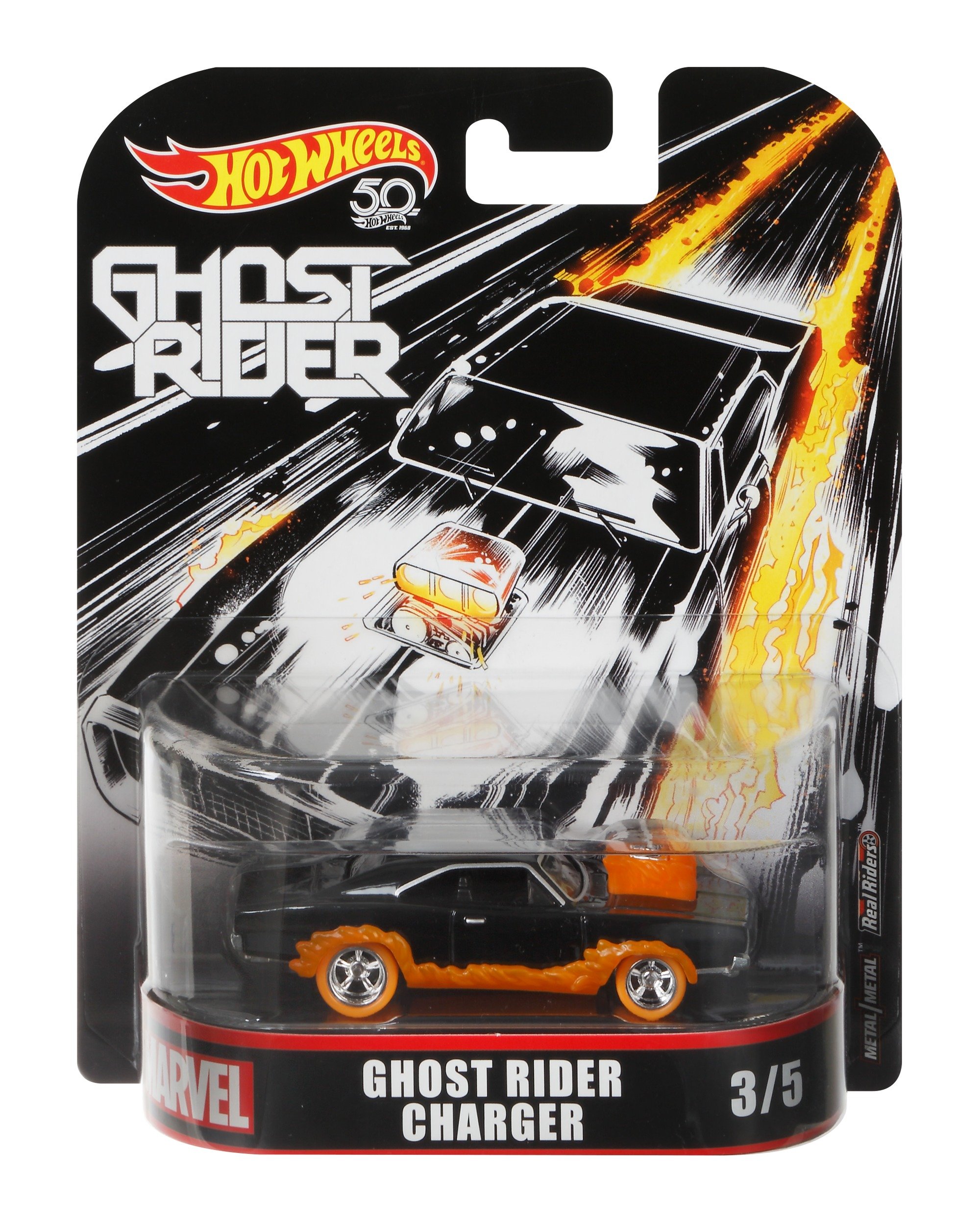 Algopix Similar Product 13 - Hot Wheels Ghost Rider Charger Vehicle