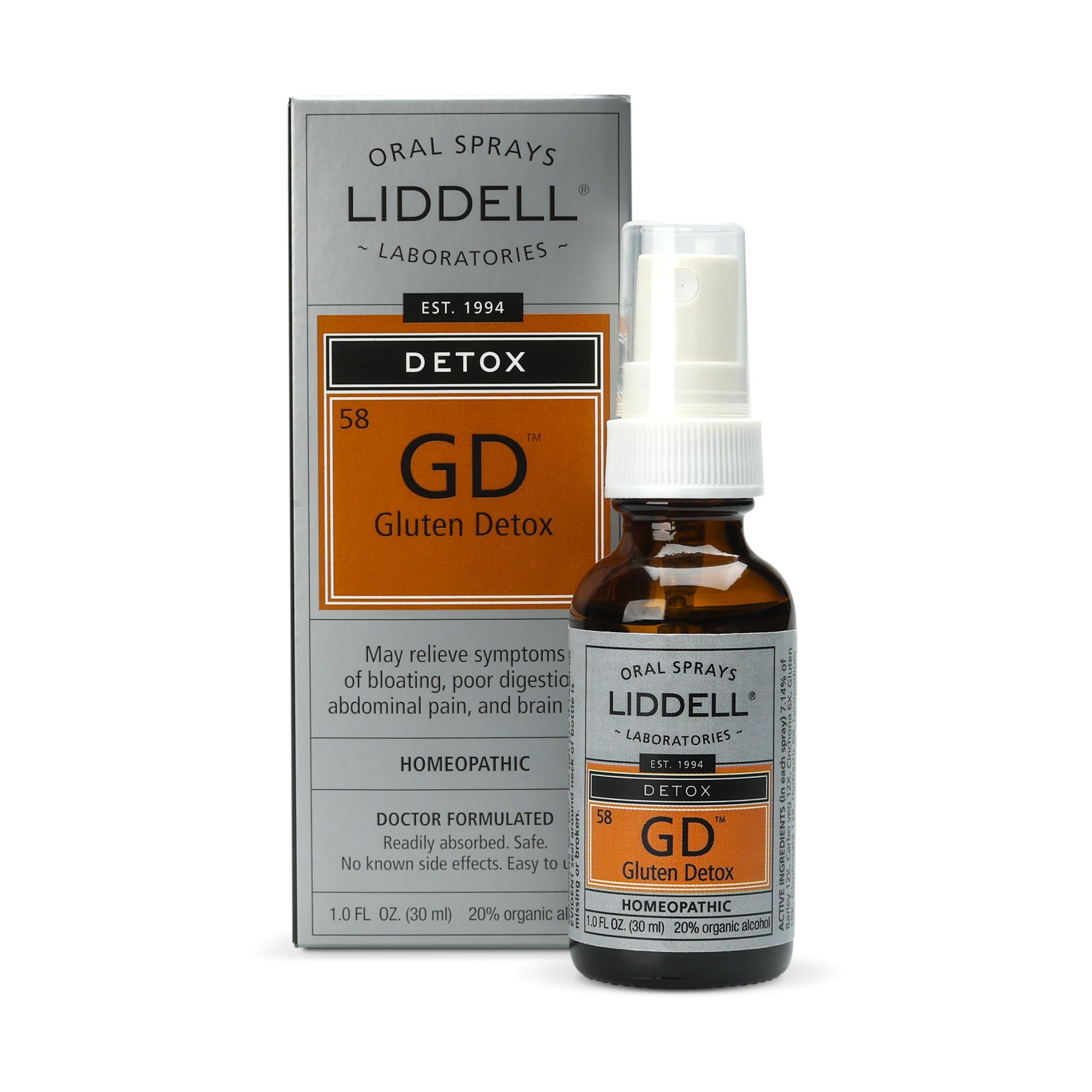 Algopix Similar Product 18 - Liddell Laboratories Gluten Detox 1