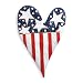 Algopix Similar Product 4 - Screenings Stars and Stripes Heart Door