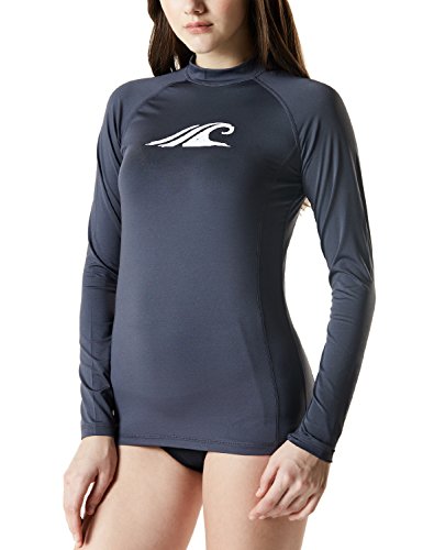 Algopix Similar Product 11 - TSLA Womens UPF 50Swim Shirt