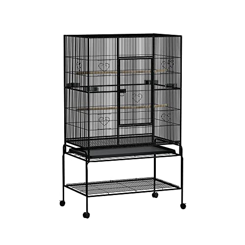 Algopix Similar Product 3 - 140cm Bird Cage with Stand Alone Budgie