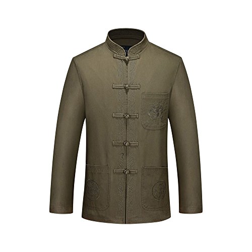 Algopix Similar Product 3 - ZooBoo Tang Suit Kung Fu Jacket 