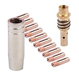 Algopix Similar Product 12 - 12pcs MB 15AK MIGMAG Welding Torch