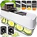 Algopix Similar Product 17 - Vegetable spiral slicer Mandolin