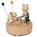 Algopix Similar Product 14 - Wooden Music Box Valentines Day