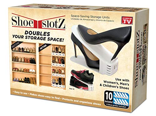 Algopix Similar Product 9 - Shoe Slotz SpaceSaving Storage Units