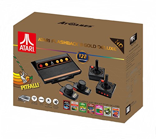 Algopix Similar Product 9 - Atari Flashback 8 Gold Console HDMI 120