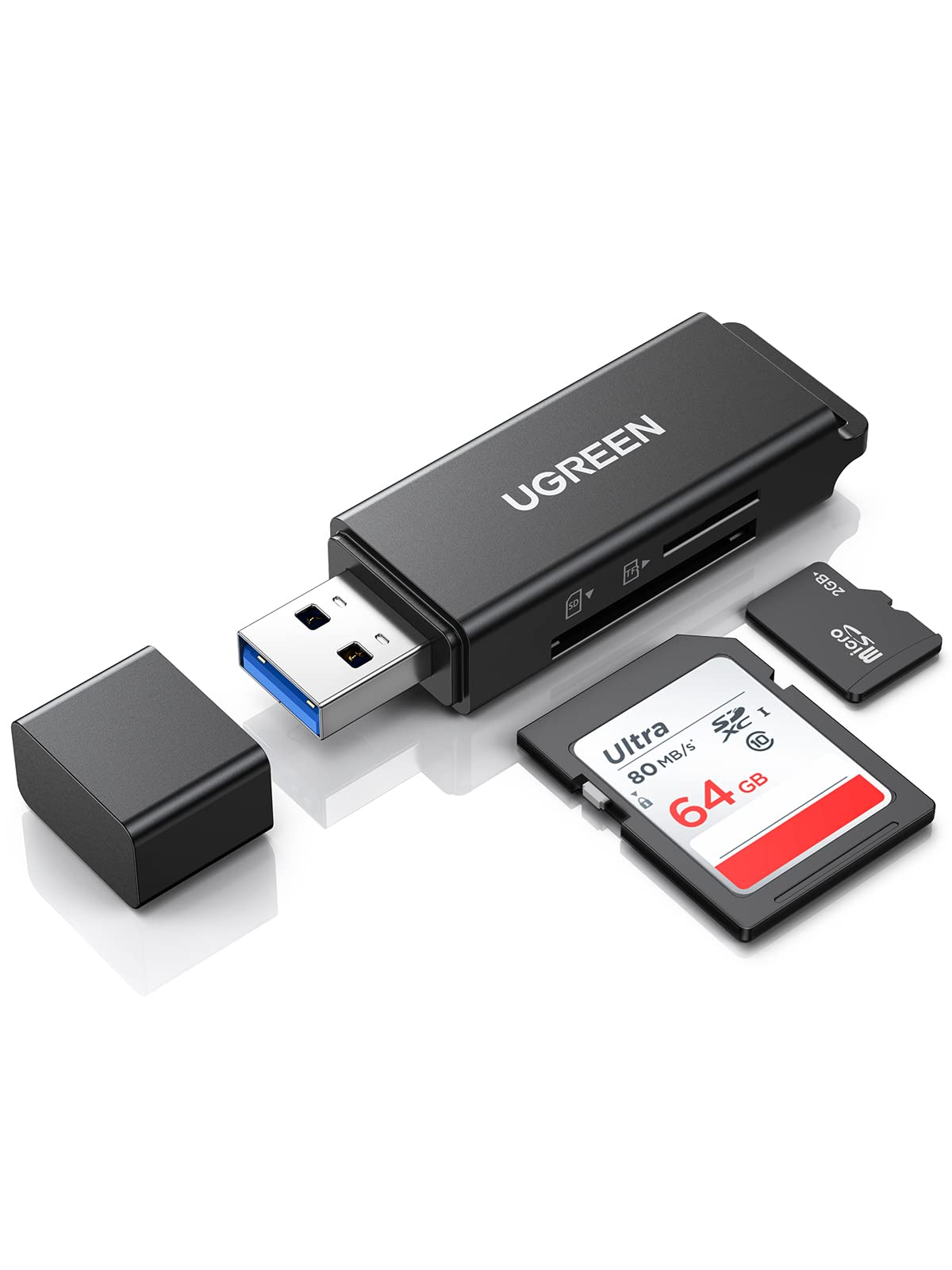 Algopix Similar Product 1 - UGREEN SD Card Reader  Portable USB