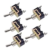 Algopix Similar Product 4 - beler 5pcs SPST 2Pin Heavy Duty Car