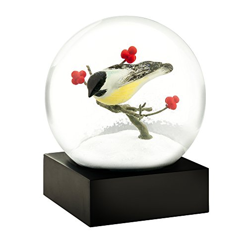 Algopix Similar Product 6 - CoolSnowGlobes Chickadee Cool Snow Globe