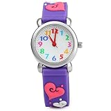 Algopix Similar Product 2 - Kids Watch with 3D Cartoon Love