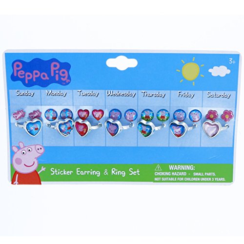Algopix Similar Product 1 - KidPlay Products Peppa Pig 21pc Days of