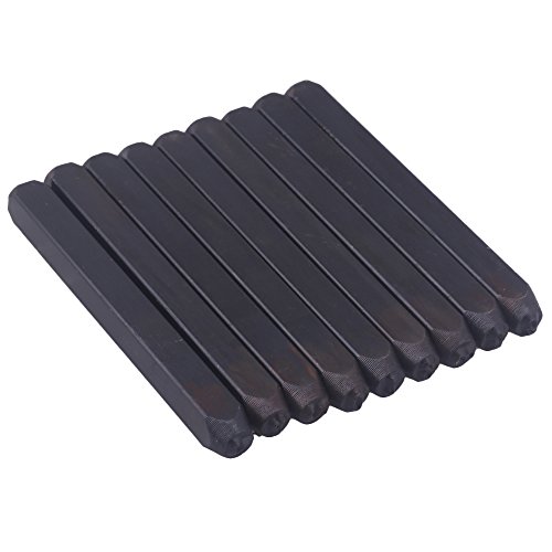 Algopix Similar Product 3 - 5mm Font Size Steel Black Punch Stamp