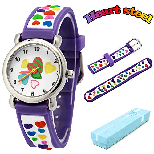 Algopix Similar Product 8 - Kids Watch with 3D Cartoon Loves