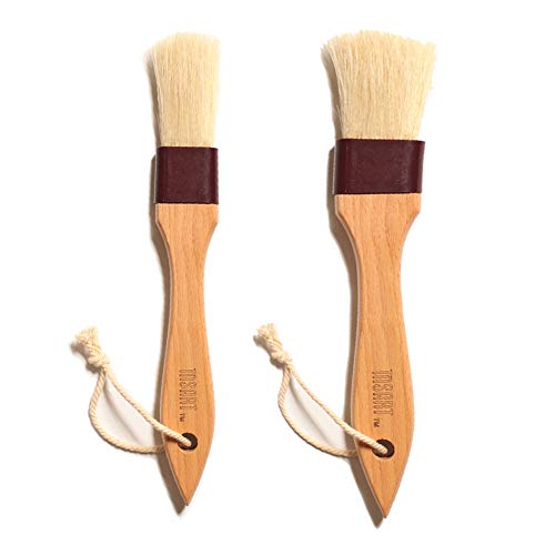 Algopix Similar Product 19 - Pastry Brush Natural Bristle Wooden