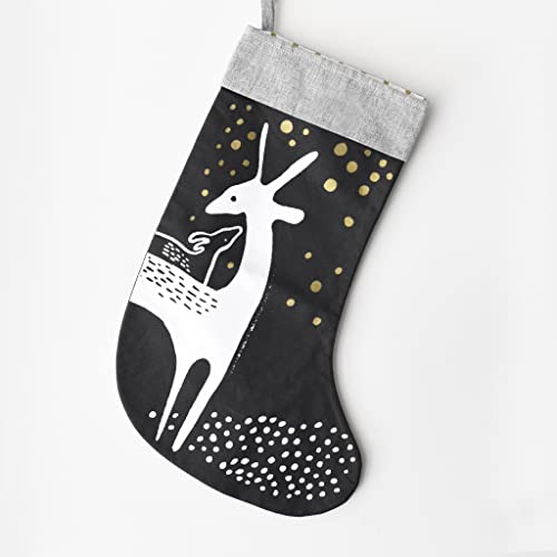 Algopix Similar Product 1 - Wee Gallery Deer Stocking  Christmas