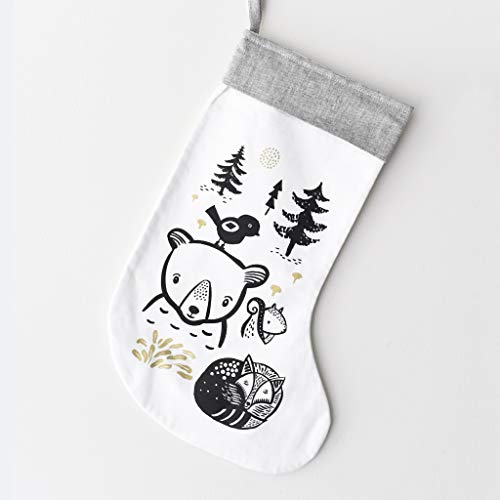 Algopix Similar Product 15 - Wee Gallery Winter Animals Stocking 