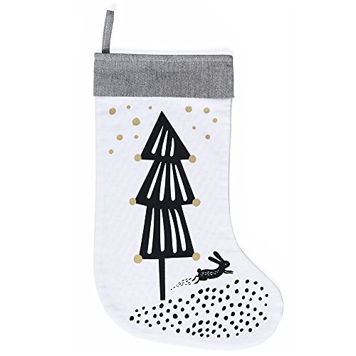 Algopix Similar Product 11 - Wee Gallery Christmas Tree Stocking