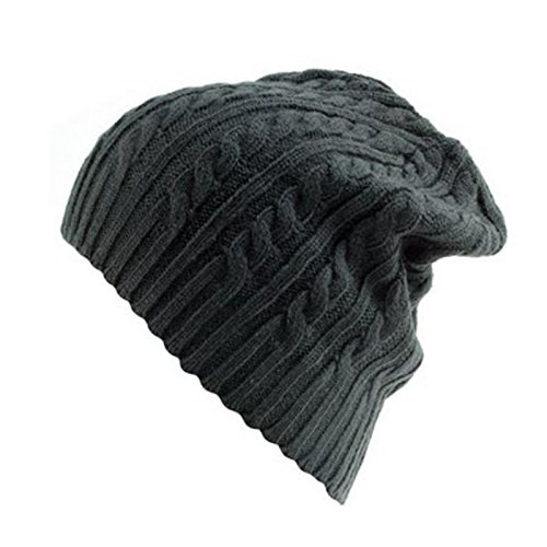 Algopix Similar Product 2 - Acrylic Twister Beanie Cap (Navy Blue)