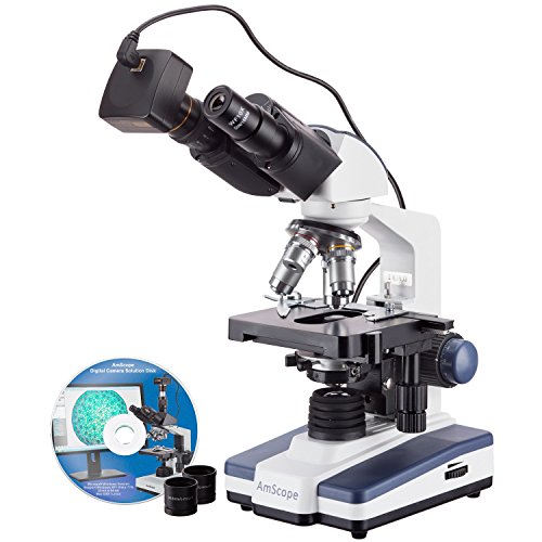 Algopix Similar Product 6 - AmScope 40X1600X LED Lab Binocular
