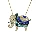 Algopix Similar Product 8 - CZ Blue Nano Turquoise Boho Bali Style