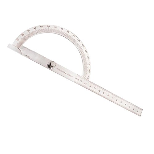 Algopix Similar Product 9 - MagiDeal 6 Arm Protractor Ruler