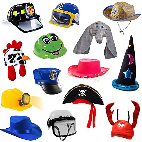 Algopix Similar Product 15 - Tigerdoe Dress Up Hats for Kids Kids
