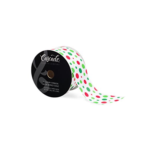 Algopix Similar Product 12 - Fair Isle Cascade Satin Ribbon WWired