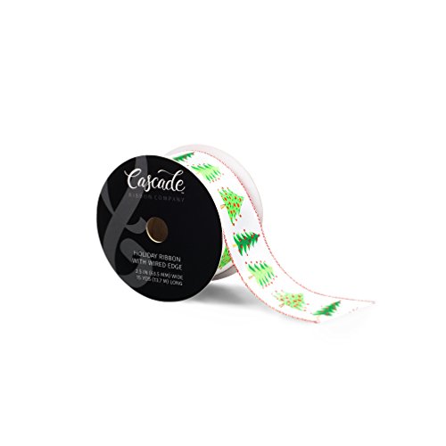Algopix Similar Product 20 - Fair Isle Cascade Satin Ribbon WWired