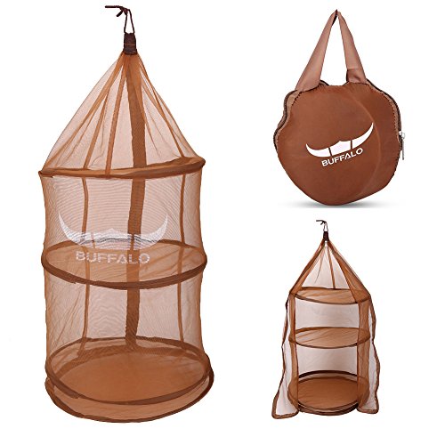 Algopix Similar Product 9 - Mesh Drying Net Basket Foldable