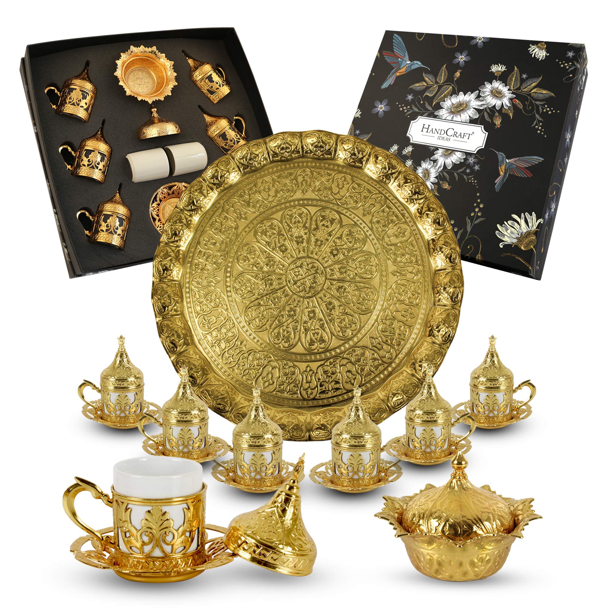 Algopix Similar Product 11 - Handcraft Ideas 27Piece Turkish Coffee