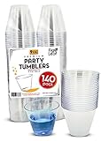 Algopix Similar Product 8 - 140 Pack Premium Hard Plastic 9 OZ