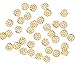 Algopix Similar Product 15 - Beautiful Bead 8mm Gold Tone Flower